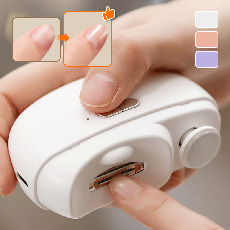 3 in 1 Automatic Electric Nail Clipper with Polishing【Safe and convenient】