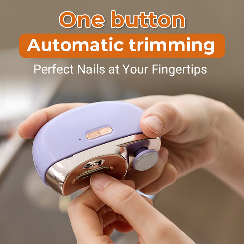3 in 1 Automatic Electric Nail Clipper with Polishing【Safe and convenient】