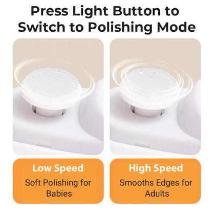 3 in 1 Automatic Electric Nail Clipper with Polishing【Safe and convenient】