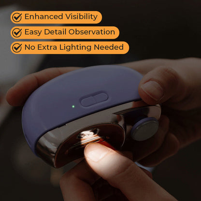 3 in 1 Automatic Electric Nail Clipper with Polishing【Safe and convenient】