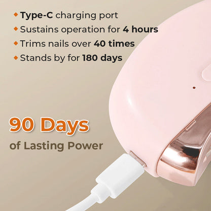 3 in 1 Automatic Electric Nail Clipper with Polishing【Safe and convenient】