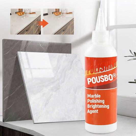 Easy One-Wipe Polish | Marble Brightening Formula | Quick, Protective Shine