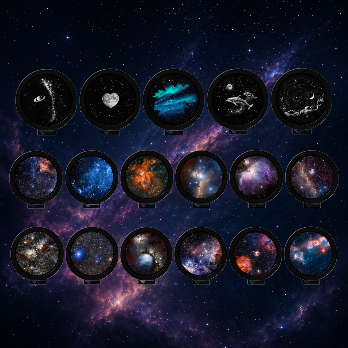 Galaxy Star Projector Light ✨ Create Your Own Cosmic Universe at Home