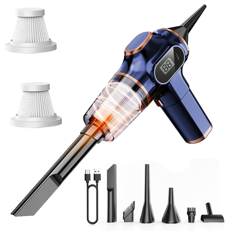 Glovago™ Insanely Powerful Cordless Car Vacuum — 19000Pa, 6-in-1 Deep-Clean System