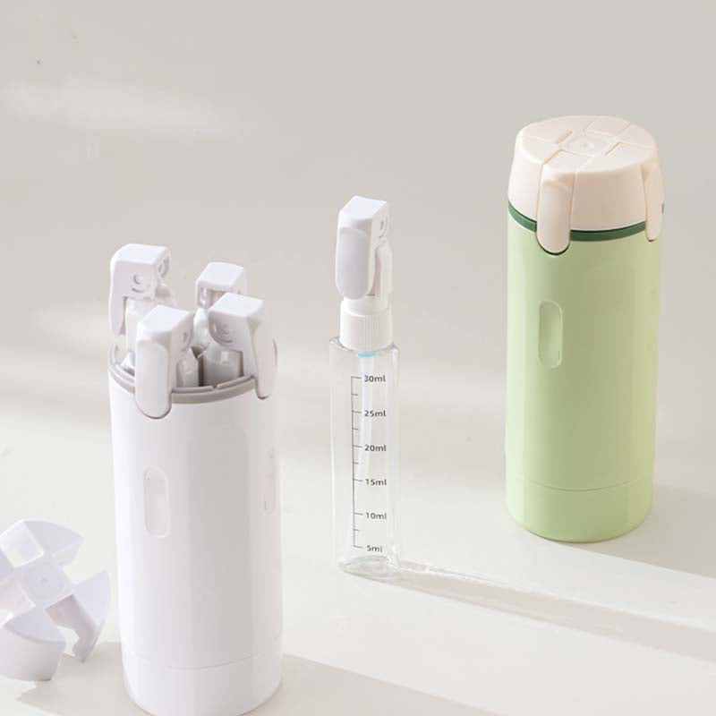 📢📢50%  OFF !! ⏰ 4-in-1 Refillable Travel Dispenser Bottles