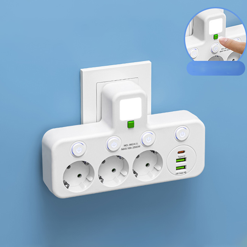 📢📢50% OFF!! ⏰Smart power strip with USB ports