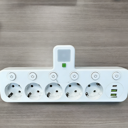 📢📢50% OFF!! ⏰Smart power strip with USB ports