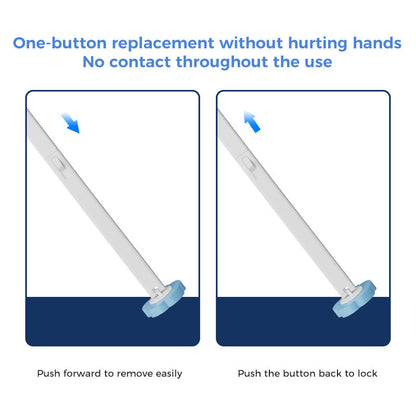 🚽 50% OFF NOW! ✨ Disposable Toilet Brush System – Hygienic, Refillable & Easy to Use 💦