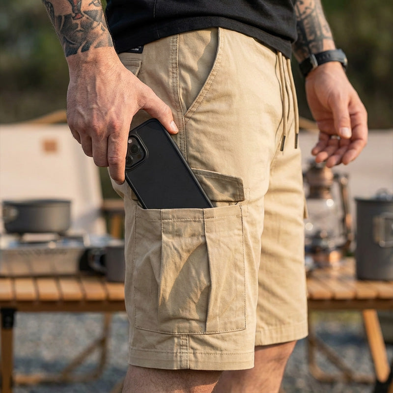 💥🩳2026 【Best Seller】🥳50% OFF💞Essential Comfort | Drawstring Cargo Shorts | Lightweight for Everyday 👖