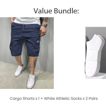 💥🩳2026 【Best Seller】🥳50% OFF💞Essential Comfort | Drawstring Cargo Shorts | Lightweight for Everyday 👖