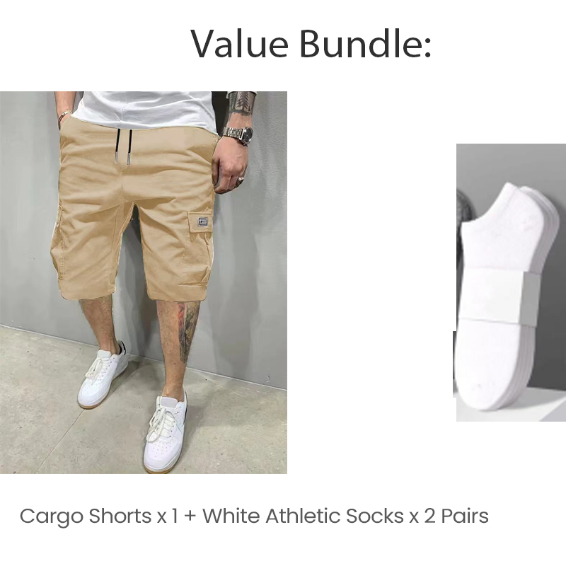 💥🩳2026 【Best Seller】🥳50% OFF💞Essential Comfort | Drawstring Cargo Shorts | Lightweight for Everyday 👖