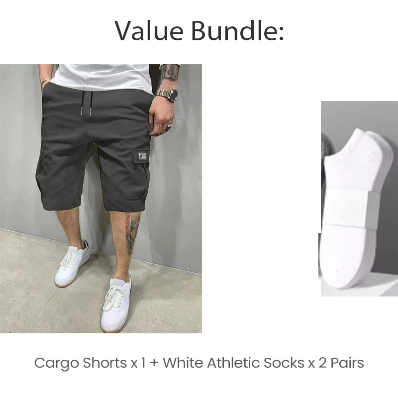 💥🩳2026 【Best Seller】🥳50% OFF💞Essential Comfort | Drawstring Cargo Shorts | Lightweight for Everyday 👖
