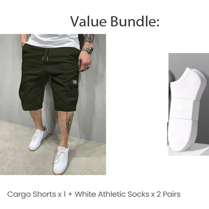 💥🩳2026 【Best Seller】🥳50% OFF💞Essential Comfort | Drawstring Cargo Shorts | Lightweight for Everyday 👖