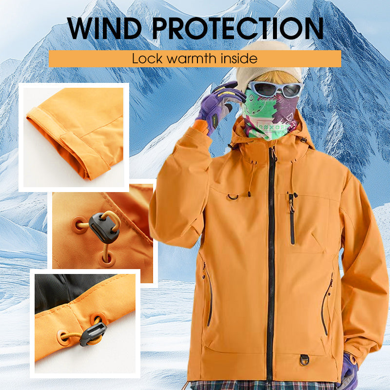 📢📢50%  OFF !! ⏰Outdoor Waterproof Sports Hooded Jacket