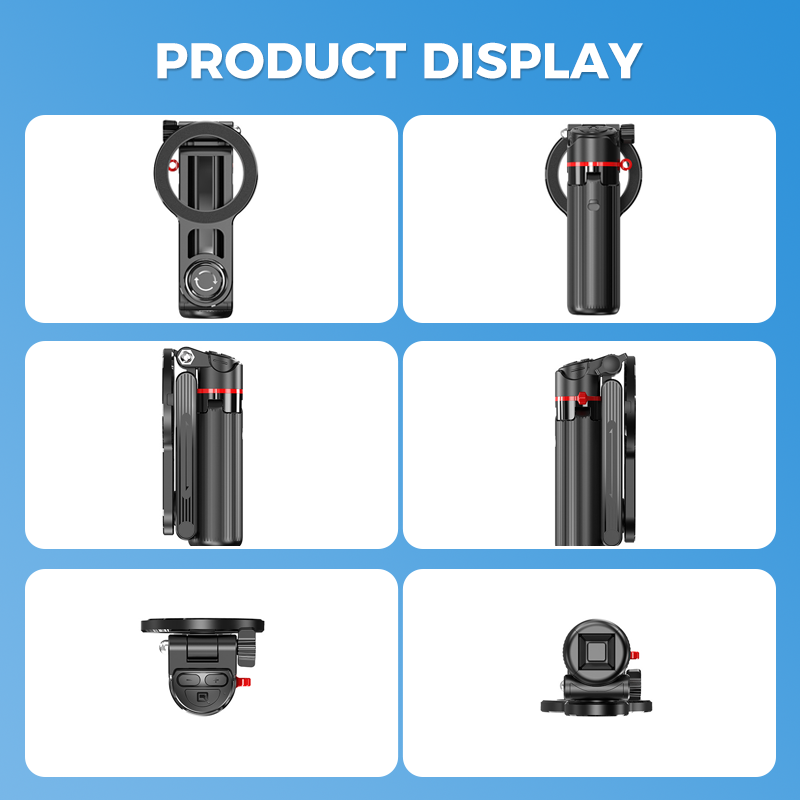 3-in-1 Magnetic Mini Selfie Stick