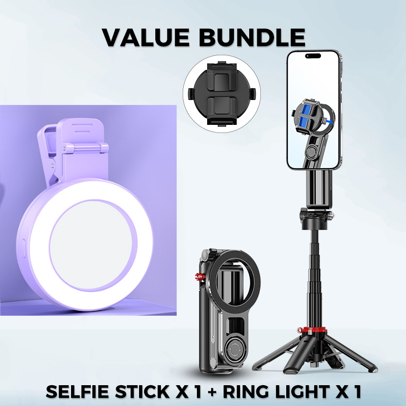 3-in-1 Magnetic Mini Selfie Stick