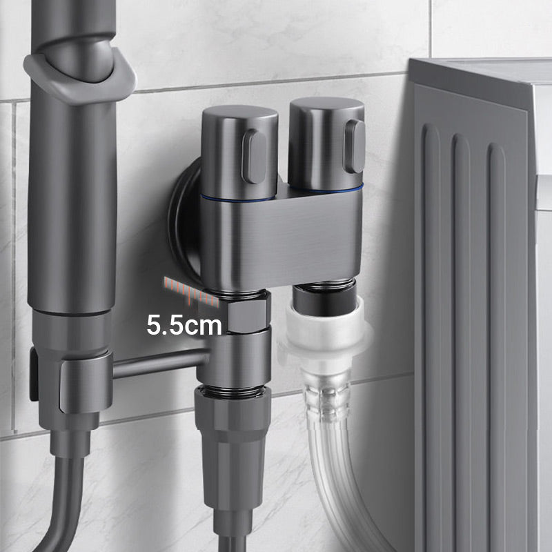 📢📢50% OFF!!⏰1-In-2-Out Dual Control Valve & Bidet Sprayer Set