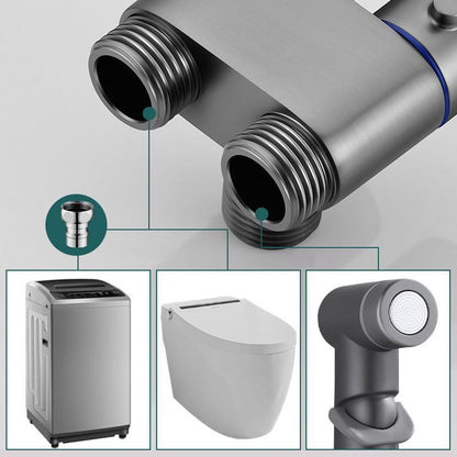 📢📢50% OFF!!⏰1-In-2-Out Dual Control Valve & Bidet Sprayer Set