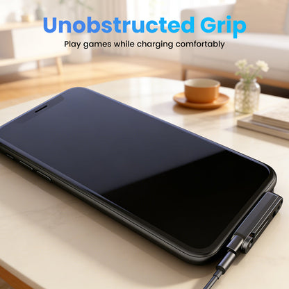 Fast-charging adapter with a 360° foldable phone stand ⚡📱🔄✨
