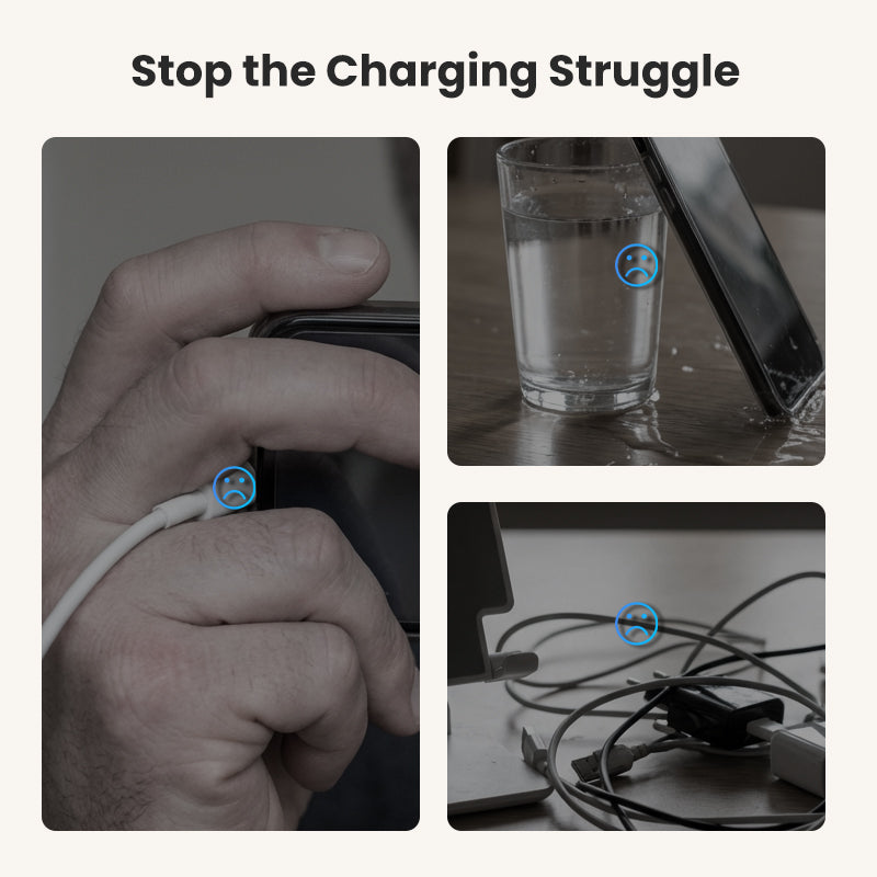 Fast-charging adapter with a 360° foldable phone stand ⚡📱🔄✨