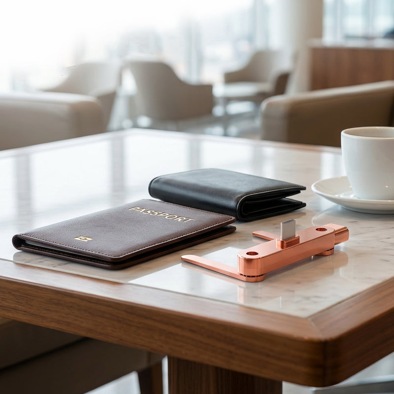 Fast-charging adapter with a 360° foldable phone stand ⚡📱🔄✨