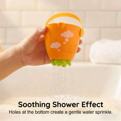 3-Piece Stacking Bath Toy Buckets Set
