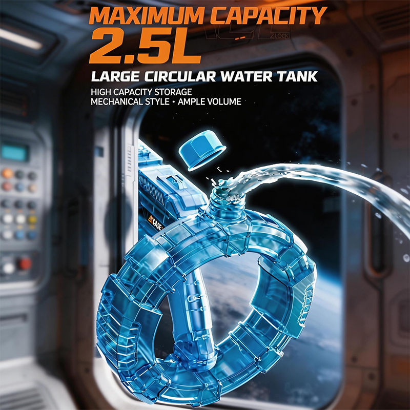 Electric High-Pressure Water Gun with Circular Clip