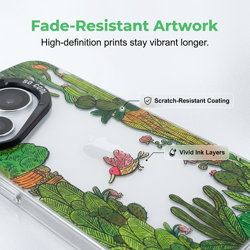 Encountering Spring Phone Case with Kickstand