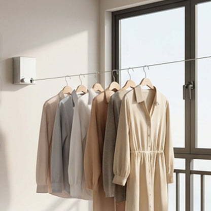 Invisible Retractable Laundry Clothesline
