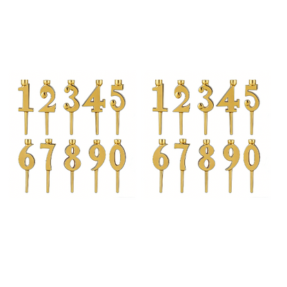 Birthday Cake Decorative Number Topper (0-9)