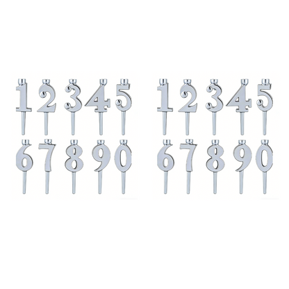 Birthday Cake Decorative Number Topper (0-9)