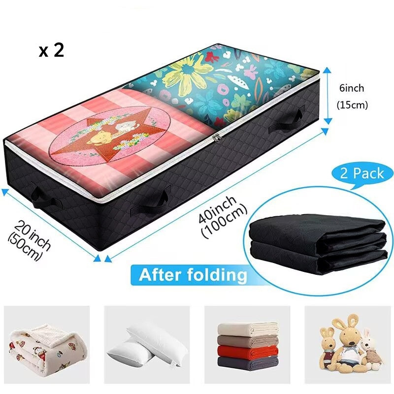Space-Saving Underbed Storage Bags