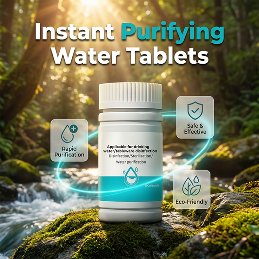 Food-Grade Chlorine Dioxide Water Purification Tablets