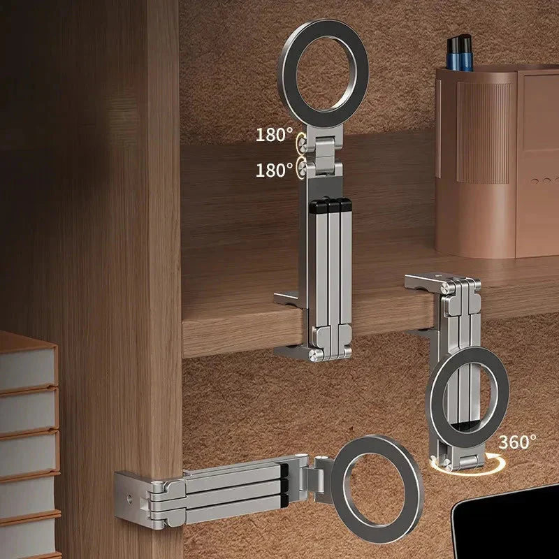 Foldable & Portable Aluminum Alloy Travel Phone Stand