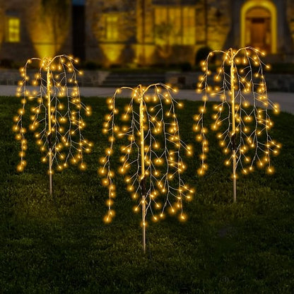 🌸🔆 Solar Powered Garden Lights – Color Changing LED, Energy Saving, No Wiring. Create a Magical Night Ambience for Your Yard or Flower Bed. 🌙🌺🪴