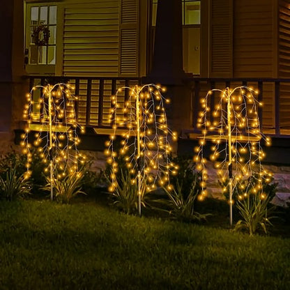 🌸🔆 Solar Powered Garden Lights – Color Changing LED, Energy Saving, No Wiring. Create a Magical Night Ambience for Your Yard or Flower Bed. 🌙🌺🪴