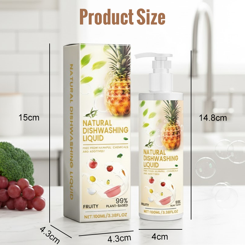 100ml Chemical-Free Fruit & Vegetable Wash