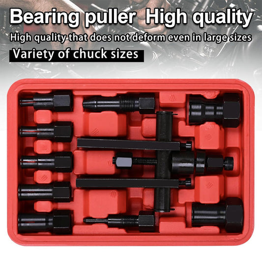 🛠️ 50% OFF NOW!⚙️ 10 PCS Motorcycle Bearing Puller Tool Kit – Heavy Duty & Portable – Mechanic Essential 🏍️